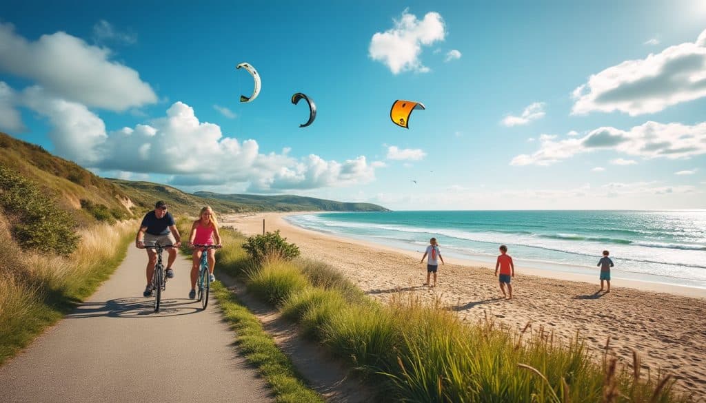 profitez d’un week-end actif au croisic avec notre sélection d’activités sportives à faire en famille : balades à vélo, sports nautiques, randonnées et jeux ludiques vous attendent pour des moments inoubliables !