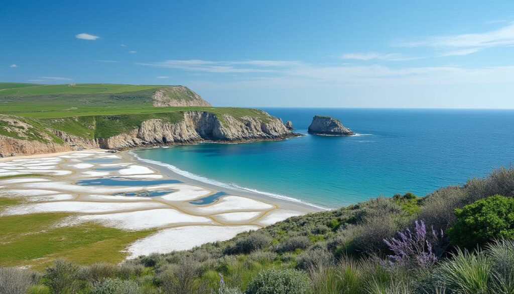 découvrez la presqu'île du croisic, un lieu unique où se rencontrent les marais salants de guérande et l'océan, offrant des paysages magnifiques et une nature préservée.