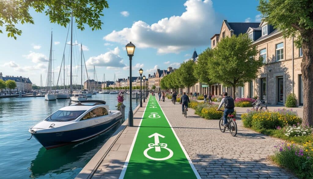 découvrez comment le port du croisic mise sur la mobilité douce pour protéger son environnement et offrir un espace plus durable et agréable.