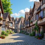 découvrez les maisons à pans de bois du croisic, témoins de la prospérité et de l'architecture remarquable du xvie siècle.