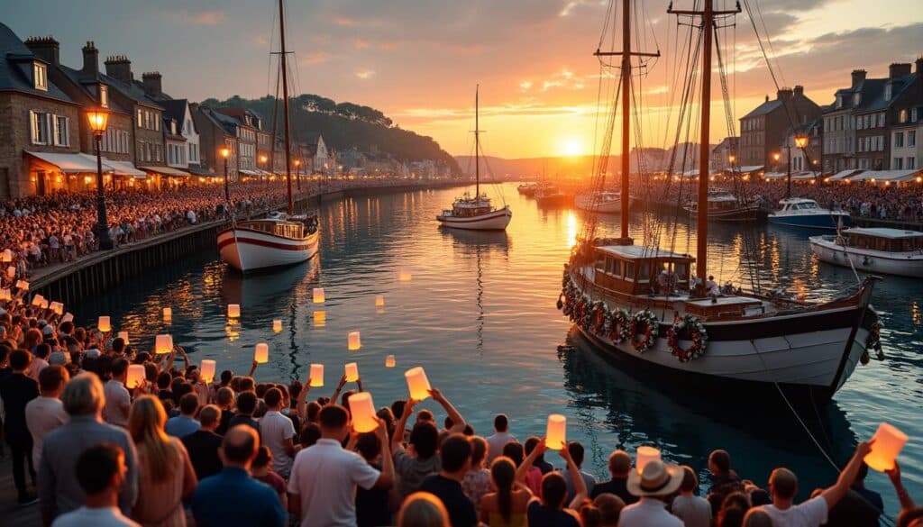 la fête de la mer au croisic célèbre la mémoire des marins disparus en mer, en rendant hommage à leur courage et à leur héritage maritime au cœur de la communauté.