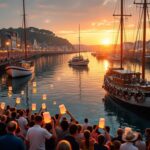 la fête de la mer au croisic célèbre la mémoire des marins disparus en mer, en rendant hommage à leur courage et à leur héritage maritime au cœur de la communauté.
