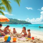découvrez la plage de port-lin, un lieu parfait pour des vacances en famille, offrant un cadre paisible, des activités pour tous et un environnement sécurisé au bord de la mer.