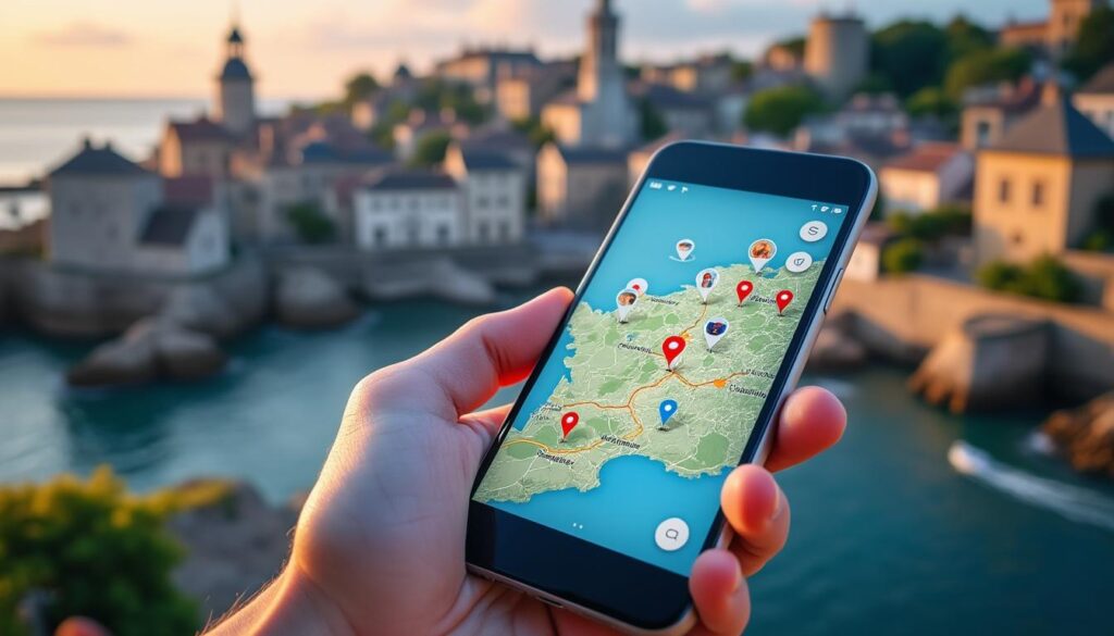 découvrez l'application mobile du croisic qui géolocalise les monuments historiques à visiter pour une visite enrichissante et interactive.