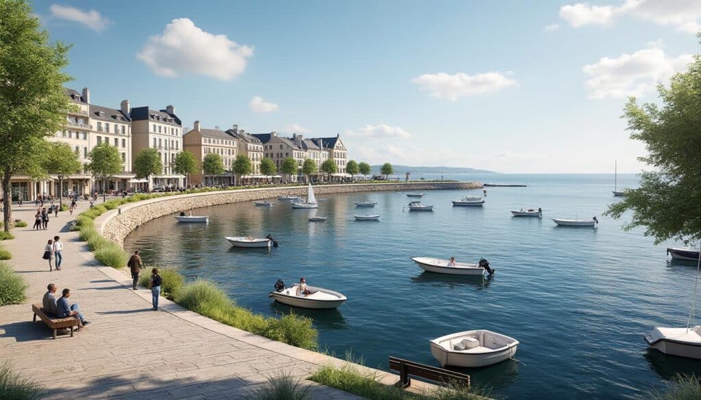 découvrez comment l'urbanisme du croisic protège et valorise la vue sur mer depuis les quais, alliant développement et préservation du patrimoine côtier.