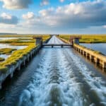 découvrez comment l'alimentation en eau de mer des marais salants de guérande est régulée par le traict de le croisic, un phénomène naturel essentiel à la saliculture locale.