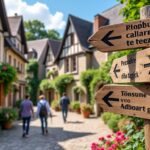 découvrez la signalétique du croisic qui guide les touristes à travers le circuit des maisons anciennes, mettant en valeur le patrimoine historique de la ville.