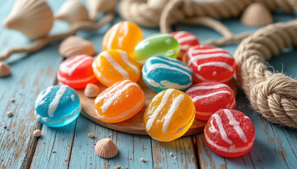 découvrez les niniches de manuel, la confiserie emblématique du croisic, célèbre pour ses délicieuses sucettes au caramel au beurre salé, un véritable symbole gourmand de la région.