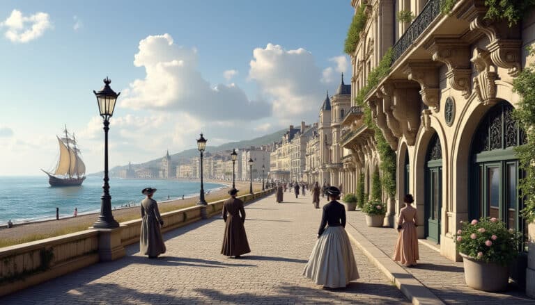 Appréciation de l’architecture balnéaire du XIXe siècle rythmant les promenades à le croisic