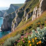 découvrez la diversité exceptionnelle de la flore côtière atlantique protégée par les falaises escarpées de le croisic, un véritable écrin naturel riche en espèces uniques.