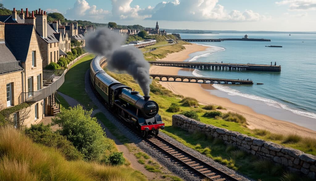 découvrez comment la ligne ferroviaire historique a influencé l'expansion balnéaire de le croisic, favorisant le développement touristique et économique de cette charmante station côtière.