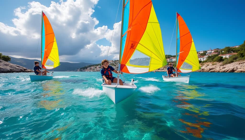 découvrez l'apprentissage de la voile sportive avec l'école de navigation du croisic, alliant expertise et passion pour une formation de qualité en mer.