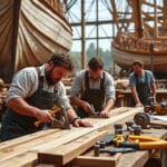 découvrez l'évolution des techniques de charpenterie de marine à travers une exposition unique dans les chantiers navals du croisic, retraçant l'histoire et le savoir-faire traditionnel.